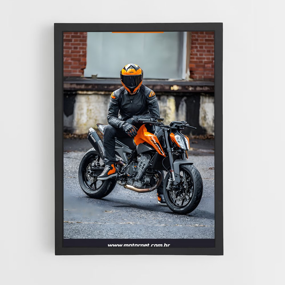 Poster KTM Legend – affiche KTM Moto (vue 2)